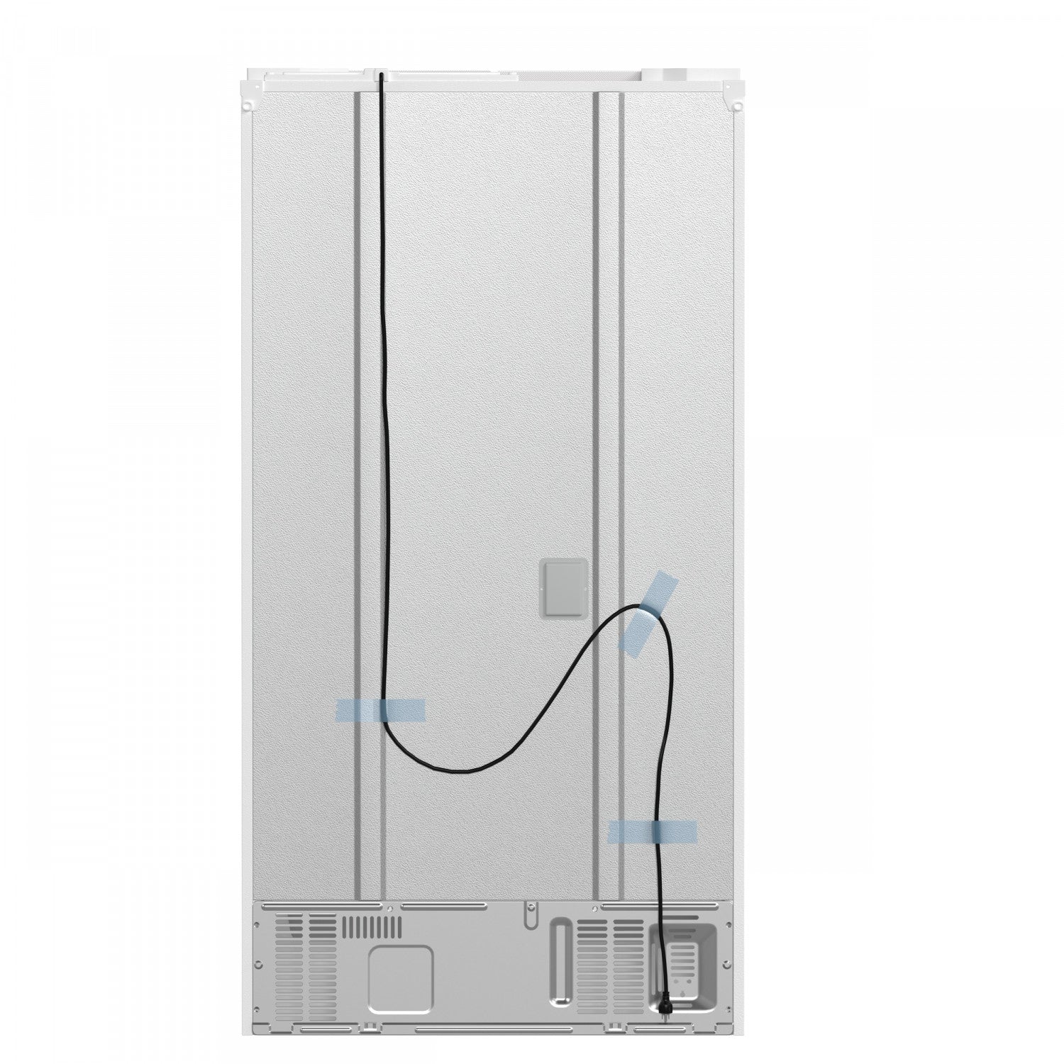 Forno Moena 36" 19.2 Cu.Ft. White Counter-Depth French Door Refrigerator with Ice Maker - FFRBI1820-36WHT