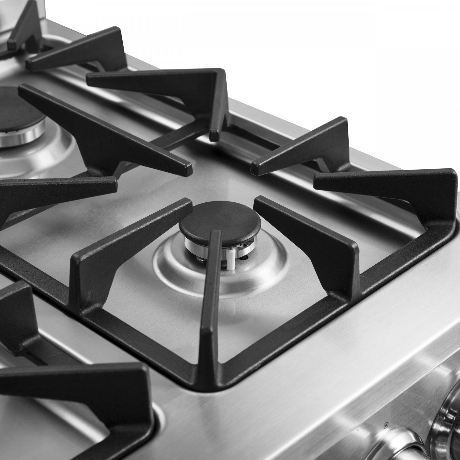 Forno Breno 24" Stainless Steel Freestanding Gas Range with Air Fry (2.3 Cu. Ft.) - FFSGS6290-24