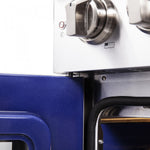 Forno Capriasca 30" Stainless Steel French Door Freestanding Gas Range with Air Fry (4.32 Cu. Ft.) - FFSGS6460-30