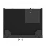 Forno Salerno 36" 20 Cu.Ft. Black Side-by-side Refrigerator with Ice & Water Dispenser - FFRBI1844-36BLK