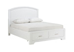 Arista 5-Piece Full Storage Bedroom Package - White