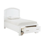 Arista 6-Piece Twin Storage Bedroom Set - White