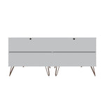 Nuuk 6-Drawer Double Dresser - White