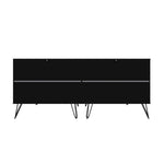 Nuuk 6-Drawer Double Dresser - Black