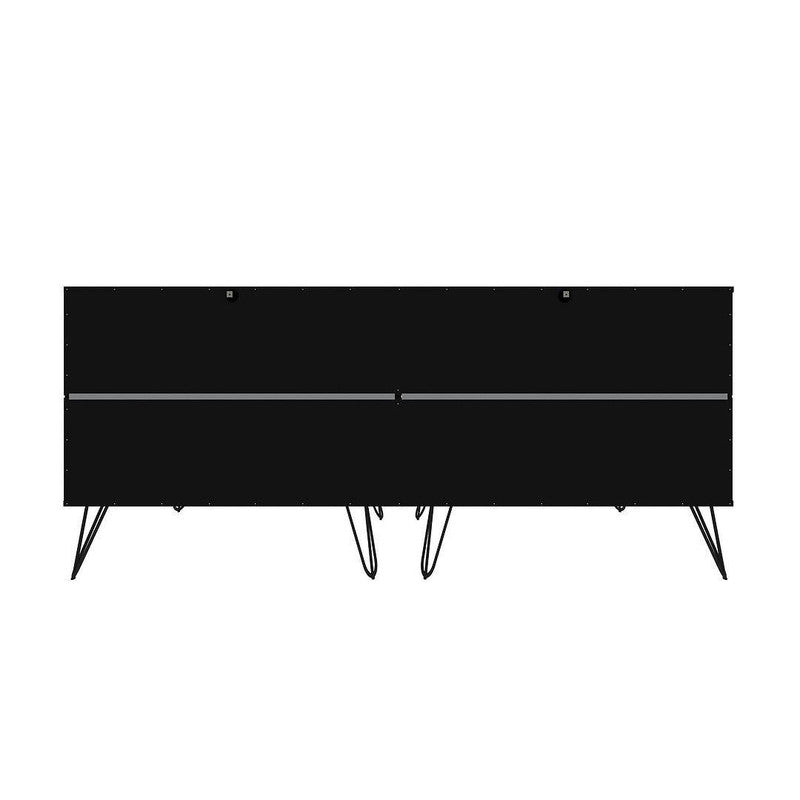 Nuuk 6-Drawer Double Dresser - Black