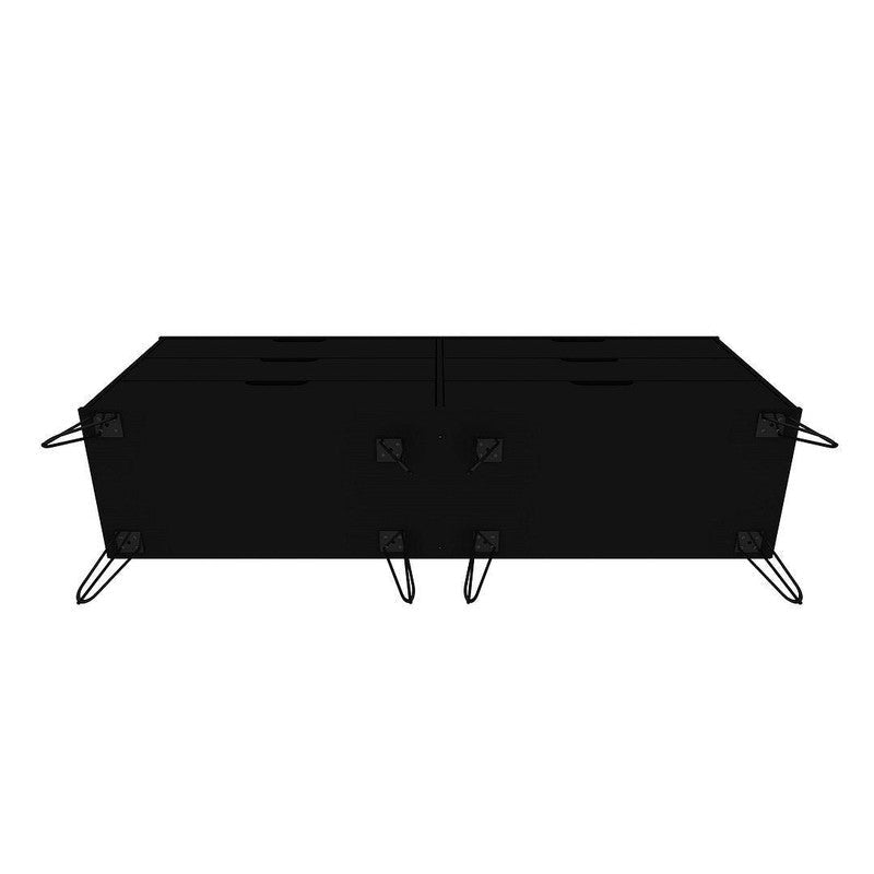 Nuuk 6-Drawer Double Dresser - Black