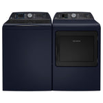 GE Profile Sapphire Blue Smart Electric Dryer with Fabric Refresh (7.3 Cu. Ft)- PTD90EBMTRS