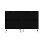 Nuuk 10-Drawer Double Dresser - Black