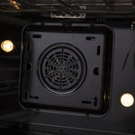 Forno Galiano 30" Stainless Steel French Door Dual Fuel Range with True Convection (4.32 Cu. Ft.) - FFSGS6356-30