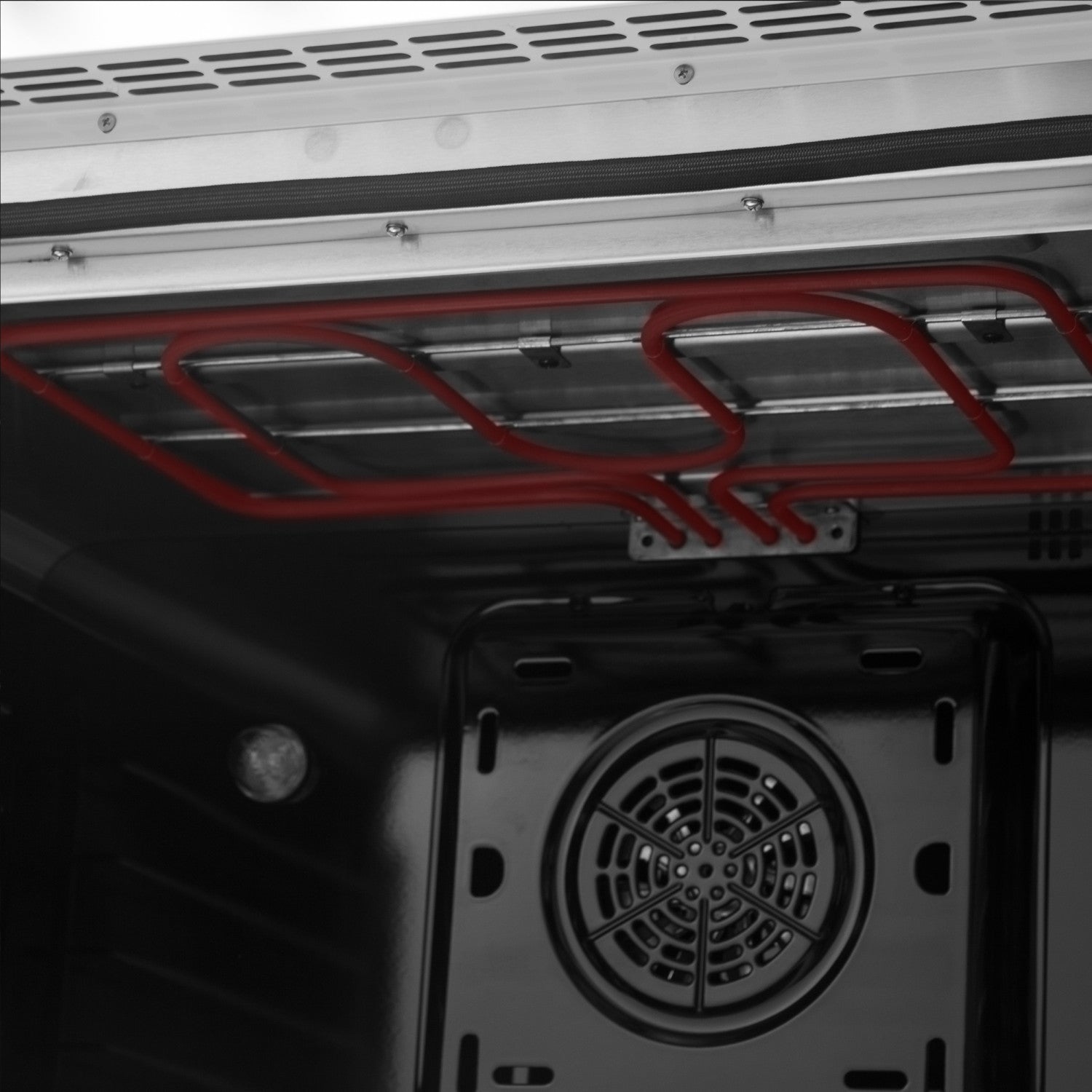 Forno Galiano 36" White French Door Dual Fuel Range with True Convection (5.36 Cu. Ft.) - FFSGS6356-36WHT