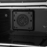 Forno Galiano 36" Black French Door Dual Fuel Range with True Convection (5.36 Cu. Ft.) - FFSGS6356-36BLK