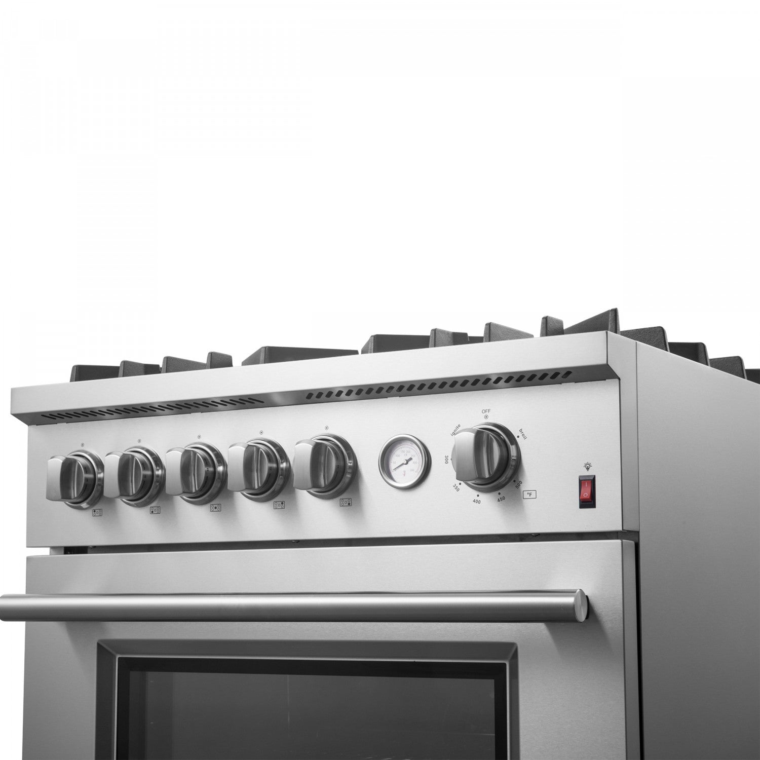 Forno Giovanni 30" Stainless Steel Freestanding Gas Range (4.32 Cu. Ft.) - FFSGS6274-30