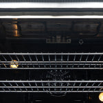 Forno Torino Stainless Steel 30" True Convection Induction Range with Air Fry and Air Sous Vide (4.32 Cu. Ft.) - FFSIN0936-30