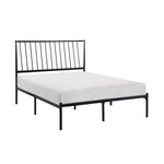 Augusta Queen Platform Bed - Black