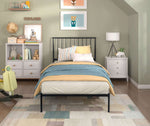 Augusta Twin Platform Bed - Black
