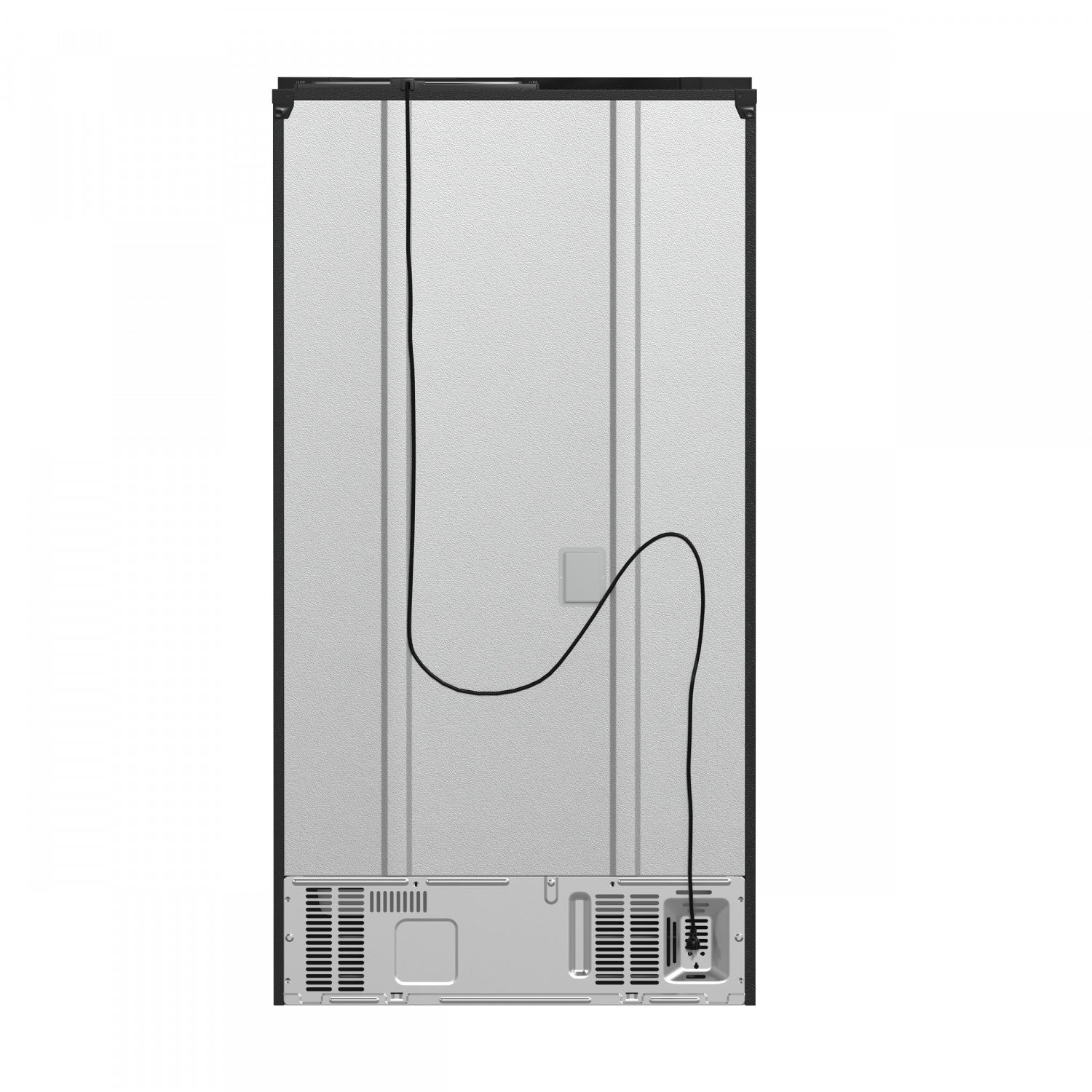 Forno Moena 36" 19.2 Cu.Ft. Black Counter-Depth French Door Refrigerator with Ice Maker - FFRBI1820-36BLK