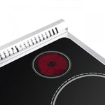 Forno Galiano 30" Stainless Steel French Door Electric Range with True Convection and Air Fry (4.32 Cu. Ft.) - FFSEL6917-30