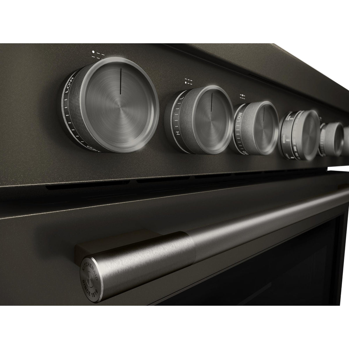 KitchenAid Black Ore Slide-In Range (5 cu. ft.) - KFDS936SBE