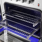 Forno Massimo 60" Stainless Steel Freestanding Dual Fuel Double Oven Range with True Convection and Air Fry (8.64 Cu. Ft.) - FFSGS6125-60