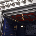 Forno Massimo 30" Stainless Steel Freestanding Electric Range with True Convection and Air Fry (4.32 Cu. Ft.) - FFSEL6020-30