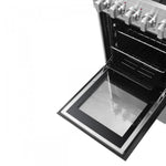 Forno Pallermo 20" Stainless Steel Freestanding Electric Range (2.05 Cu. Ft.) - FFSEL6051-20