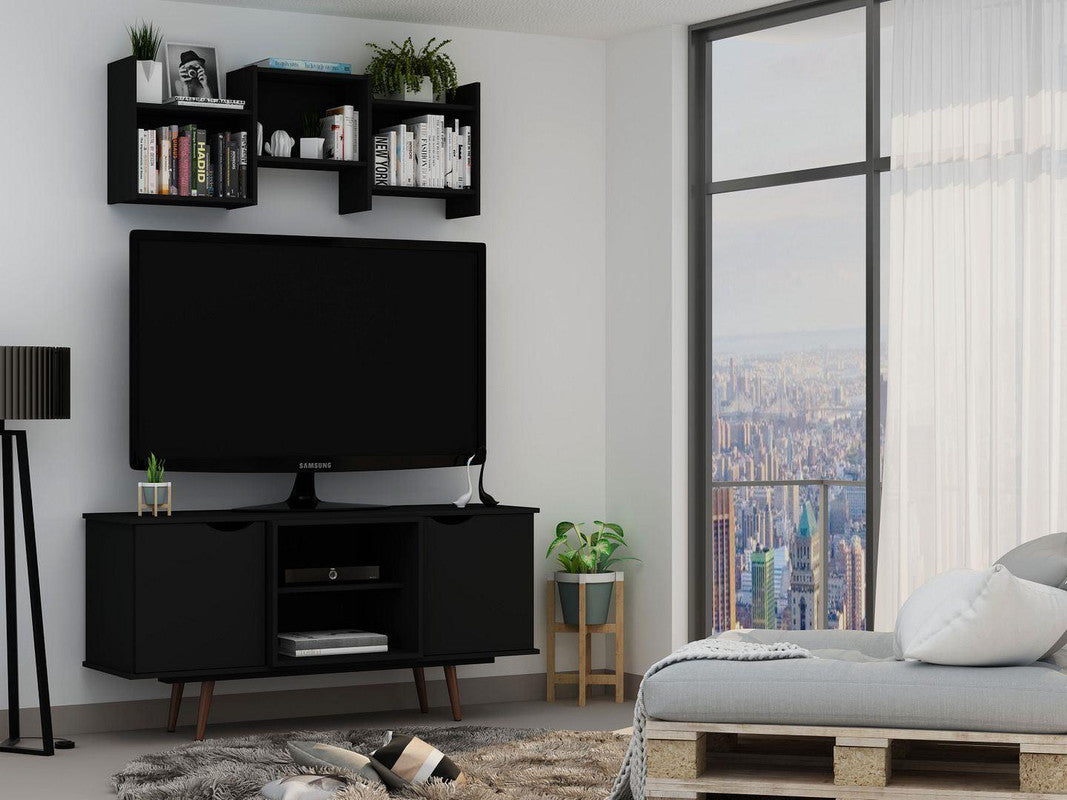 Applesham 54" TV Stand - Black