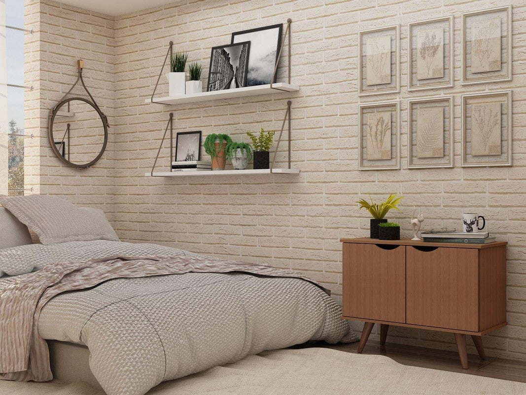 Applesham Accent Cabinet - Maple Cream