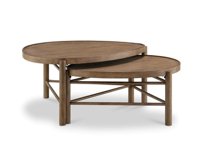 Hadleigh Table de centre gigogne - fini brun miel