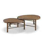 Hadleigh Nesting Coffee -Table Honey Brown Finish