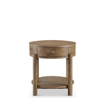 Hadleigh End Table - Honey Brown Finish