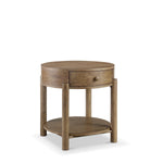 Hadleigh End Table - Honey Brown Finish