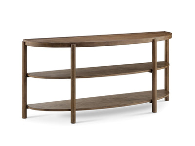 Hadleigh Table console - fini brun miel