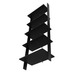 Erbil Ladder Bookcase - Black