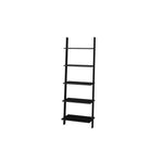 Erbil Ladder Bookcase - Black