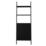 Erbil Ladder Display Cabinet - Black