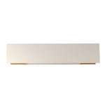 Aketi 70" TV Stand - Off White/ Maple Cream