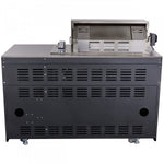 Forno Rimini Gray Countertop Outdoor Kitchen with 30" 62,600 BTU BBQ and Beverage Centre - FODKT2544BLK