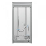 Forno Moena 40" 19.2 Cu.Ft. Stainless Steel Built-In French Door Refrigerator with Ice Maker - FFRBI1820-40SG