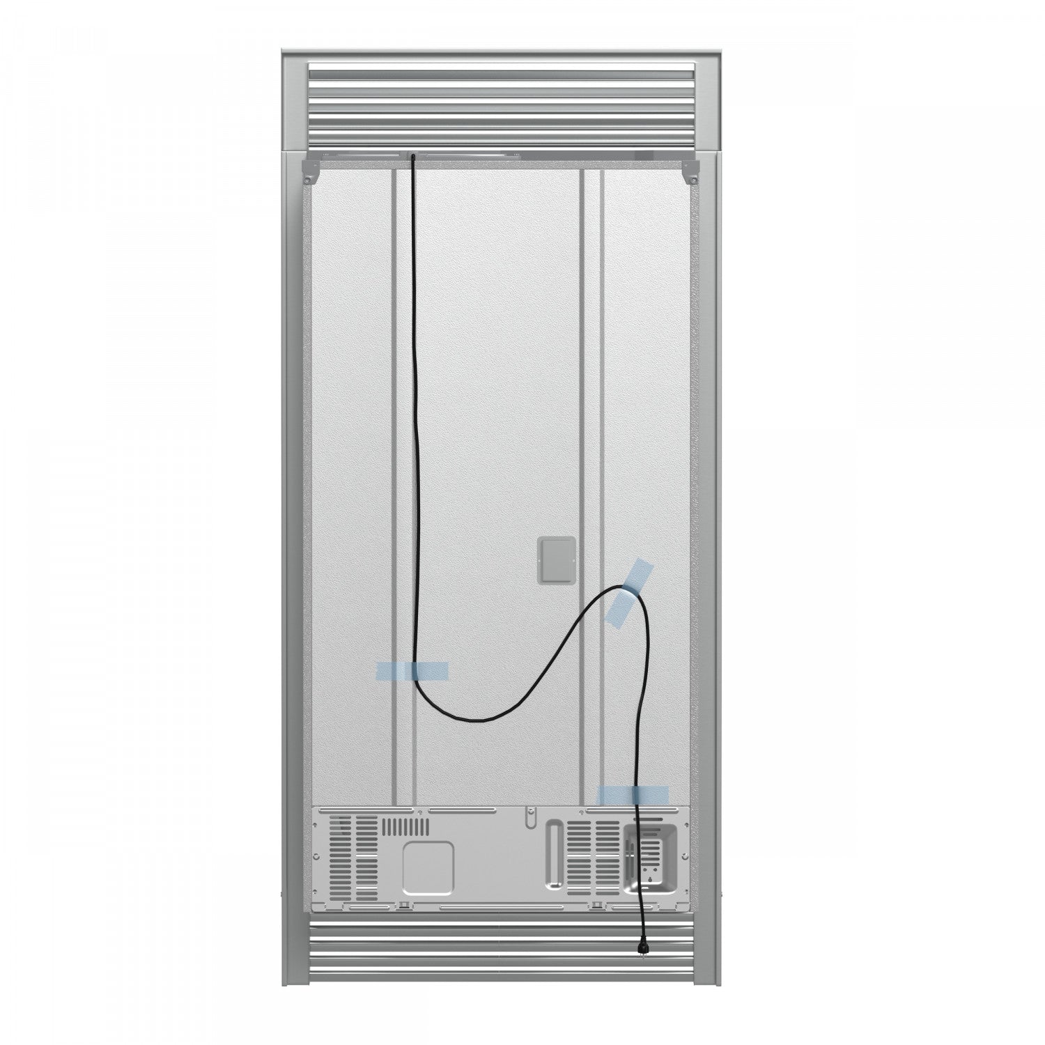 Forno Moena 40" 19.2 Cu.Ft. Stainless Steel Built-In French Door Refrigerator with Ice Maker - FFRBI1820-40SG