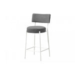 Robson Counter Stool - Grey/White - Set Of Two