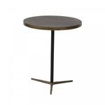 Auren Round Side Table - Bronze