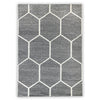 Joris Geometric Rug - 8' x 10' - Black