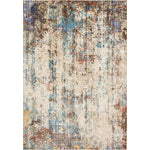 Ishani 8' X 11' Area Rug - Cream/Blue/Taupe