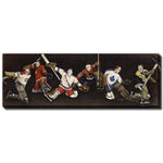 Original Six Wall Art - Multi-Colour - 12 X 36