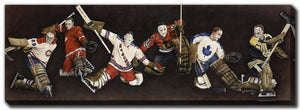 Original Six Wall Art - Multi-Colour - 12 X 36