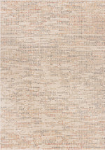 Halle Casual Contemporary Abstract Area Rug - 8' X 11' - Cream/Terra