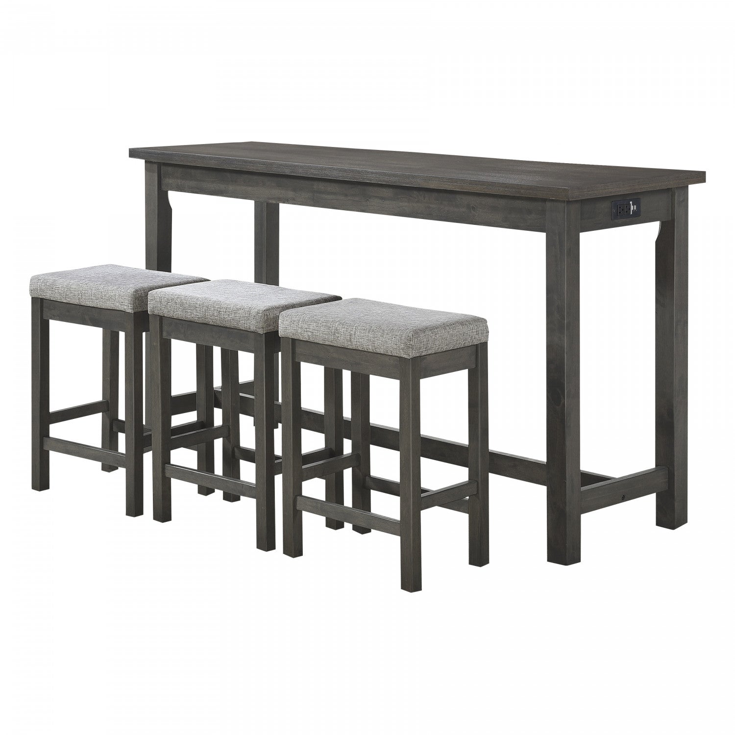 Tyon Dining Room Package - Grey - 4-Piece Set