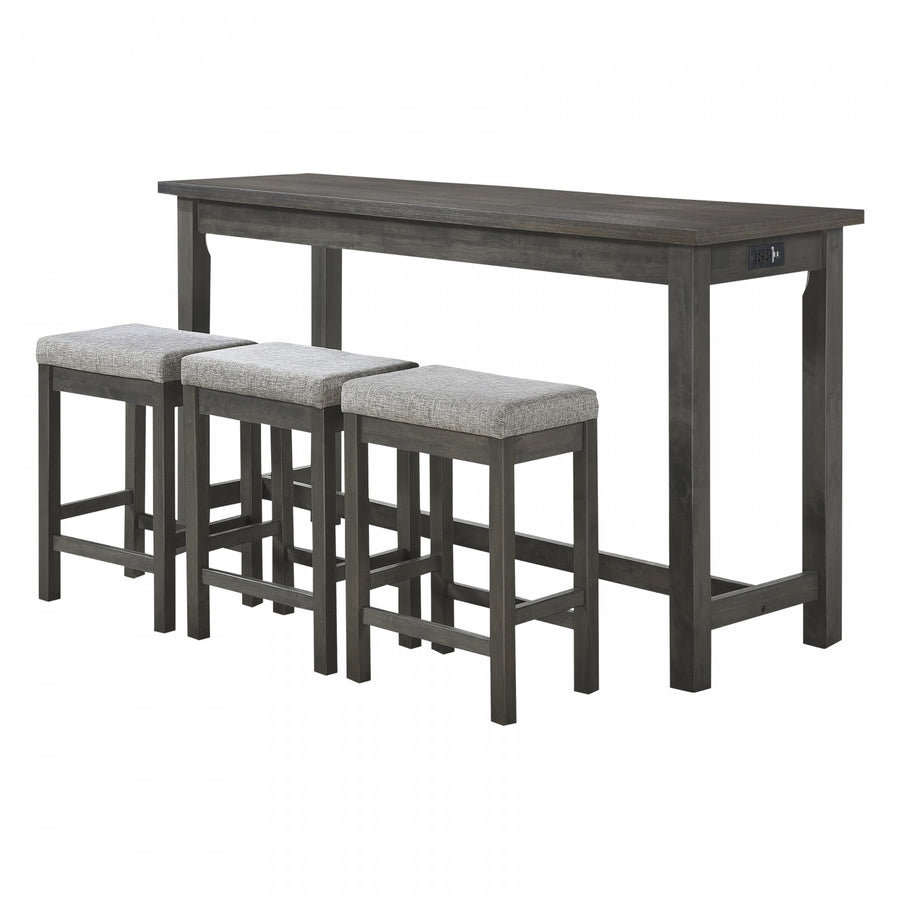 Tyon Dining Room Package - Grey - 4-Piece Set