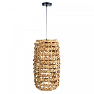 Aubriche Long Chandelier - Natural