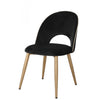 Dalva Dining Chair - Black - Set of Two